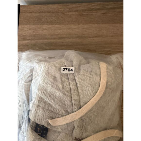 Polo Ralph Lauren Waffle Knit Hoodie Full Zip Jacket Gray Men's L Gray *Read - Picture 13 of 13